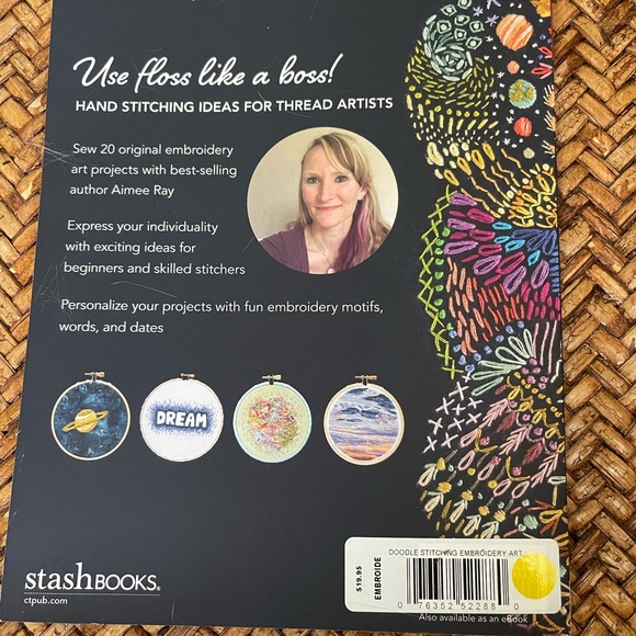 Book - Embroidery Art Doodle Slow Stitch - Picture 2 of 16